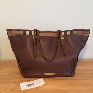 Authentic BURBERRY Salisbury Tote